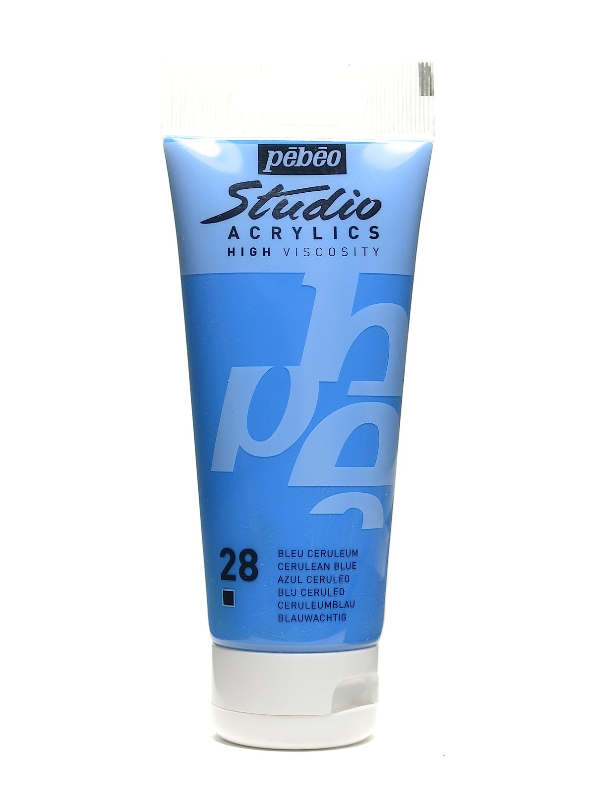 Studio Acrylic Paint cerulean blue, 100 ml (pack of 3)