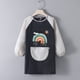 thumbnail image 1 of Delantal impermeable para niños, estudio de pintura, máscara para hombres y niñas, para comer, pintura, antiadherente, impresión para guarderías, invertida, 1 of 5