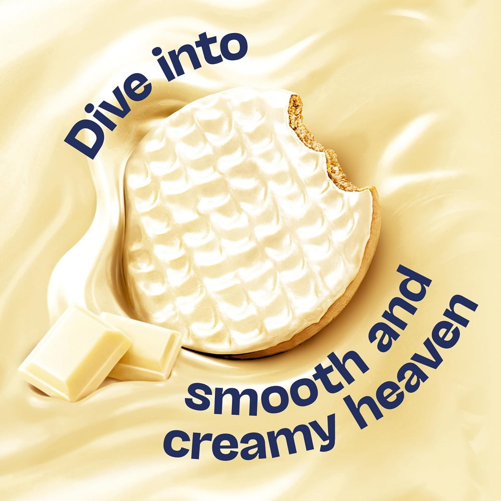 McVitie's Digestives White Chocolate Cookies 232g (Pack of 12)