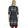 thumbnail image 5 of Bimba Women's Black Tunic 3/4 Sleeve Printed kurti Kurta Ethnic Dress Wear-20, 5 of 5