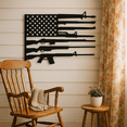 thumbnail image 3 of HELLOYOUNG  11.81 Inch Vintage Patriotic Gun Metal Decor Art Deco Flag American Flag Gun Metal Wall Art- Personalized Home Accent for Independence Day, 3 of 24