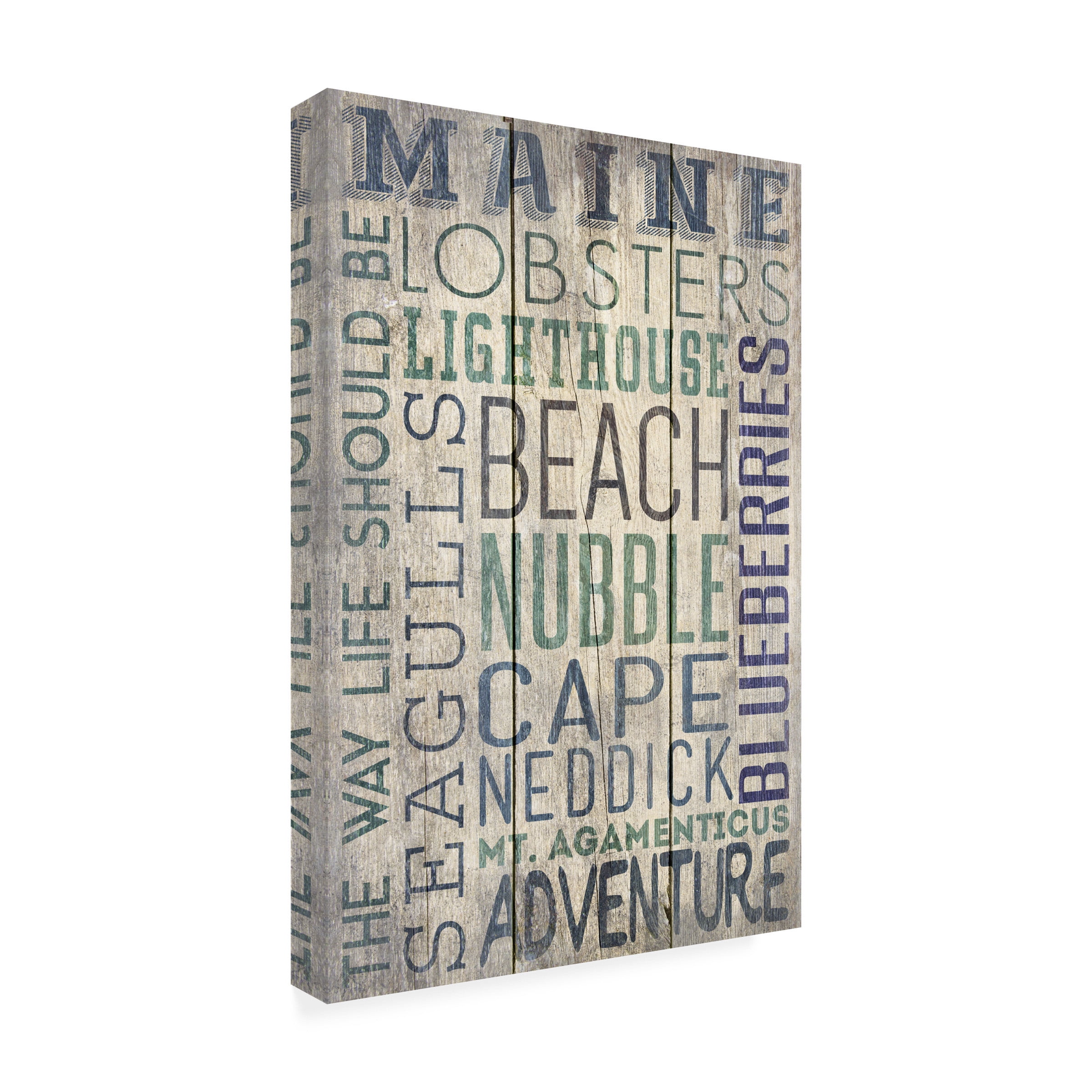 Lantern Press 'Maine 1' Canvas Art
