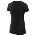 thumbnail image 3 of Women's G-III 4Her by Carl Banks Black New York Jets Word Collage Fitted T-Shirt, 3 of 3