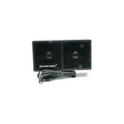 truckspec ts-160 3 x 5-1/2 visor mount twin cb extension speaker - 6 watts
