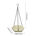 thumbnail image 3 of OCCOA Humming bird Feeders for Outdoors, Leak-Proof Saucer Humming Bird Feeder with Integrated Ant Moat, Easy Clean & Refill, Hanging Garden Yard Décor,Beige, 3 of 6