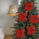 thumbnail image 2 of Decoraciones de Árbol de Navidad Decoración de Árbol de Navidad Ornamento de Arco de Algodón de Perlas Ornamentos de Árbol de Navidad, 2 of 5