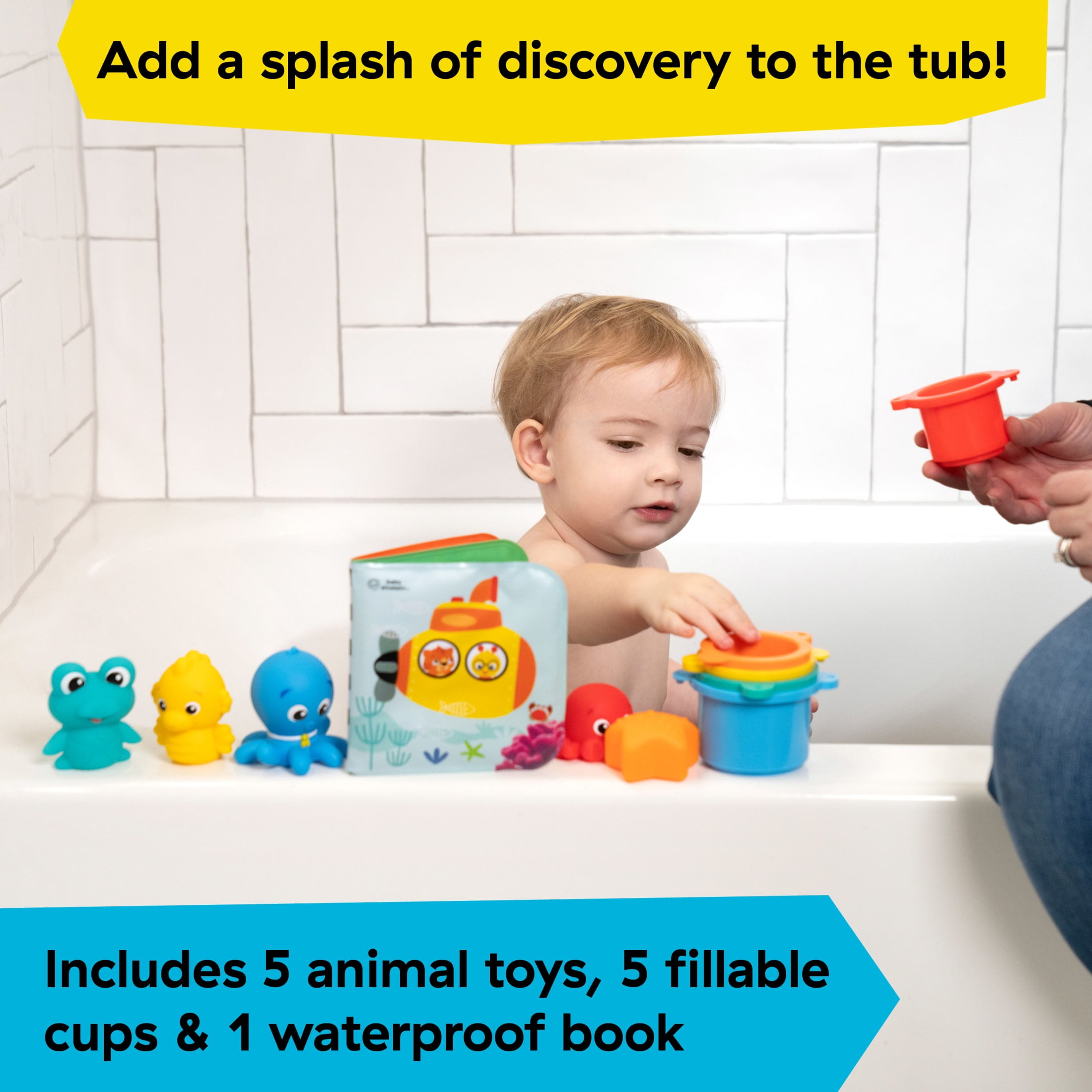 Baby Einstein Ocean Explorers Opus Bath Pals 11-Piece Gift Set