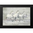 thumbnail image 2 of Wiens, James 14x11 Black Modern Framed Museum Art Print Titled - Running Wild Crop I Neutral, 2 of 5