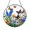 Acrylic 3.5 Inch, variant on Fantasy Monarch Butterfly Stained Glass Window Decor – Handmade Hanging Art