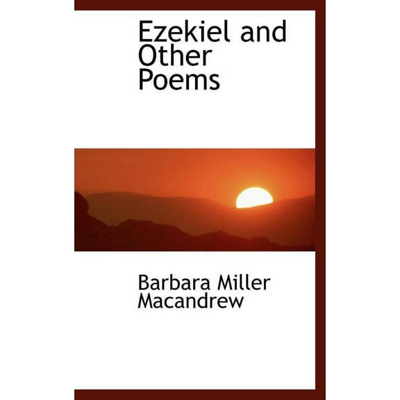 Ezekiel and Other Poems (Hardcover)