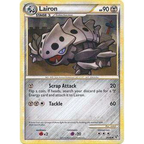 Pokemon Undaunted Uncommon Lairon #29
