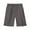 Gray, variant on QIPOPIQ Clearance Toddler Boys Clothes Boys School Uniform Flat Front Pull-On Suit Shorts Black