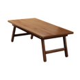 thumbnail image 2 of Lipstore Folding Coffee Table Japanese Floor Table Easy Assembly Rectangle Foldable Dining Table Low Table for Living Room Small Space, 2 of 7