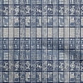 thumbnail image 1 of oneOone Cotton Cambric Blue Fabric Aaian Batik Sewing Material Print Fabric By The Yard 56 Inch Wide, 1 of 4