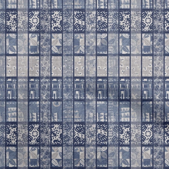 oneOone Cotton Poplin Twill Blue Fabric Aaian Batik Sewing Fabric By The Yard Printed Diy Clothing Sewing Supplies 56 Inch Wide