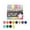 A, variant on 12 Pack Double Line Graffiti Marker Pens for Acrylic, Glass, Wood, and Fabric - Non-Toxic, Odorless, Art Supplies for Creative Projects B