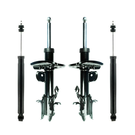 Set 4 Front Suspension Strut Assembly-Rear Shock Absorber For 2013 Nissan Sentra