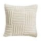 thumbnail image 2 of Pillowcase Pillowcase With Striped Concealed Zip Removable Breathable And Warm No Deformation Solid Colour Cushion Cover Pillowcase, 2 of 6