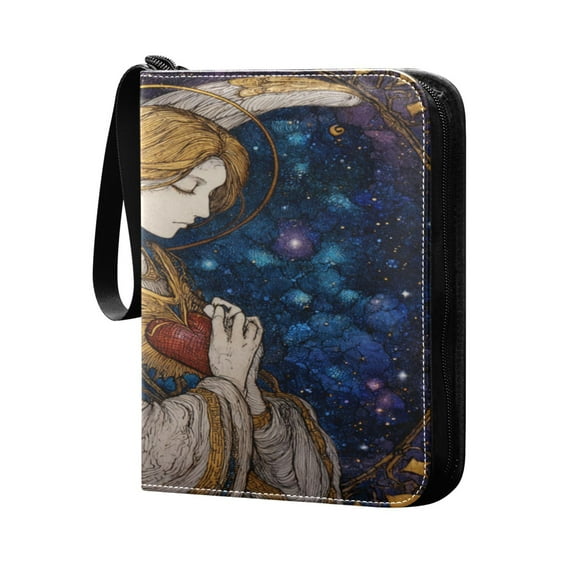 4 Pocket Card Binder with 50-page sleeve can hold 400 game cards Archangel's Prayer
