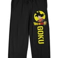 thumbnail image 2 of Dragon Ball Super Goku Men's Black Graphic Sleep Pants-Small, 2 of 4