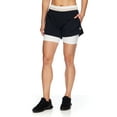 thumbnail image 3 of Reebok Women’s Milestone High Waisted Running Short with Pockets and 6" Inseam, 3 of 4