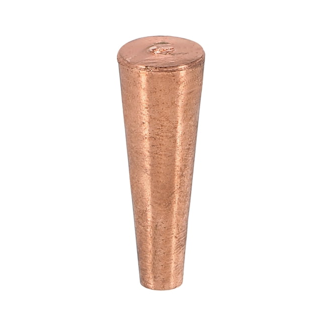 Tapón de Cobre Sólido en Forma Cónica Uxcell para Sellar Tubos de Cobre Mantenimiento de Condensadores Cobre 1/4"