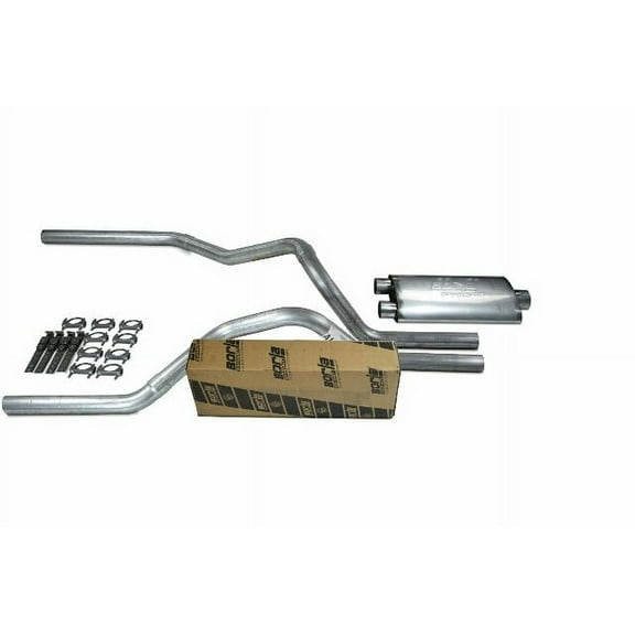 Ford F150 Truck 21-25 2.5" Dual Exhaust Kits Borla Pro XS No Tips Mandrel Bend