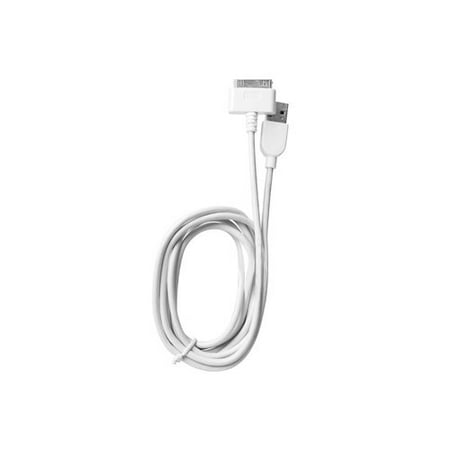 Cellet Apple Licensed 4' 30-Pin USB Sync and Charge Data Cable for Apple iPhone 3 3GS 4 4S iPad 1/2, iPod touch