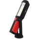 thumbnail image 1 of Luz de trabajo LED recargable con linterna LED magnética, lámpara de inspección COB inalámbrica, batería de 2200 mAh, para exteriores, camping, taller, emergencia, garaje (roja), 1 of 5