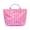 E, variant on Custom PVC Tote Personalized Waterproof Jelly Beach Bag for Bridesmaid Travel Shopping Pool Bag Gift for Beach Vacation Favor