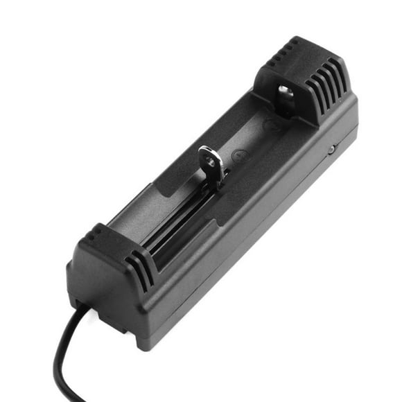pitrice 18650 Lithium Polymer Battery Charger Single Slot Usb Port Battery Charger Portable Battery Charger