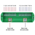 thumbnail image 3 of Unique Bargains 2 Inlet 18 Outlet Terminal Strip Blocks, Single Phase Distribution Block for Metering Box, 3 of 4