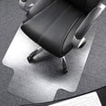 thumbnail image 1 of Floortex Cleartex UltiMat Polycarbonate Chair Mat for Carpets Over 1/2" Thick, 48" x 53", Rectangular with Lip (1113427LR), 1 of 9