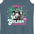 thumbnail image 3 of Golden Girls - Have A Golden Christmas - Women's Racerback Tank Top, 3 of 5
