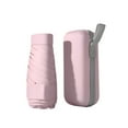 thumbnail image 2 of Mini Compact Travel Sun Umbrella with Case - Small UV Protection Umbrella, Lightweight Portable Windproof Parasol for Women, Men & Kids, Square Box Design, 2 of 5