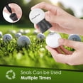 thumbnail image 3 of czcpp-Golf Ball Stamper with Refillable Permanent Ink - Golf Ball Stamp Marker to Identify Golf Balls - Golfing Accessories Reusable Golf Ball Marking Tool Great Gifts for Men and Women Golfers, 3 of 4