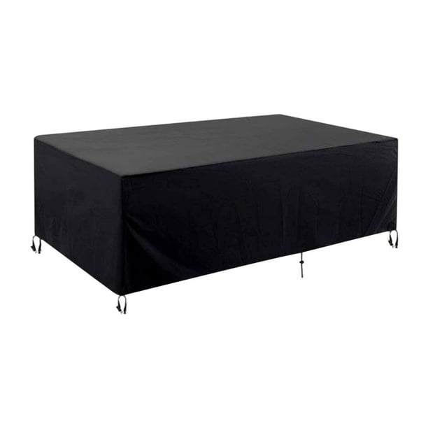 Funda para muebles de patio, juego de mesa y sillas de jardín, funda para accesorios, sofá de jardín 245cm de longitud