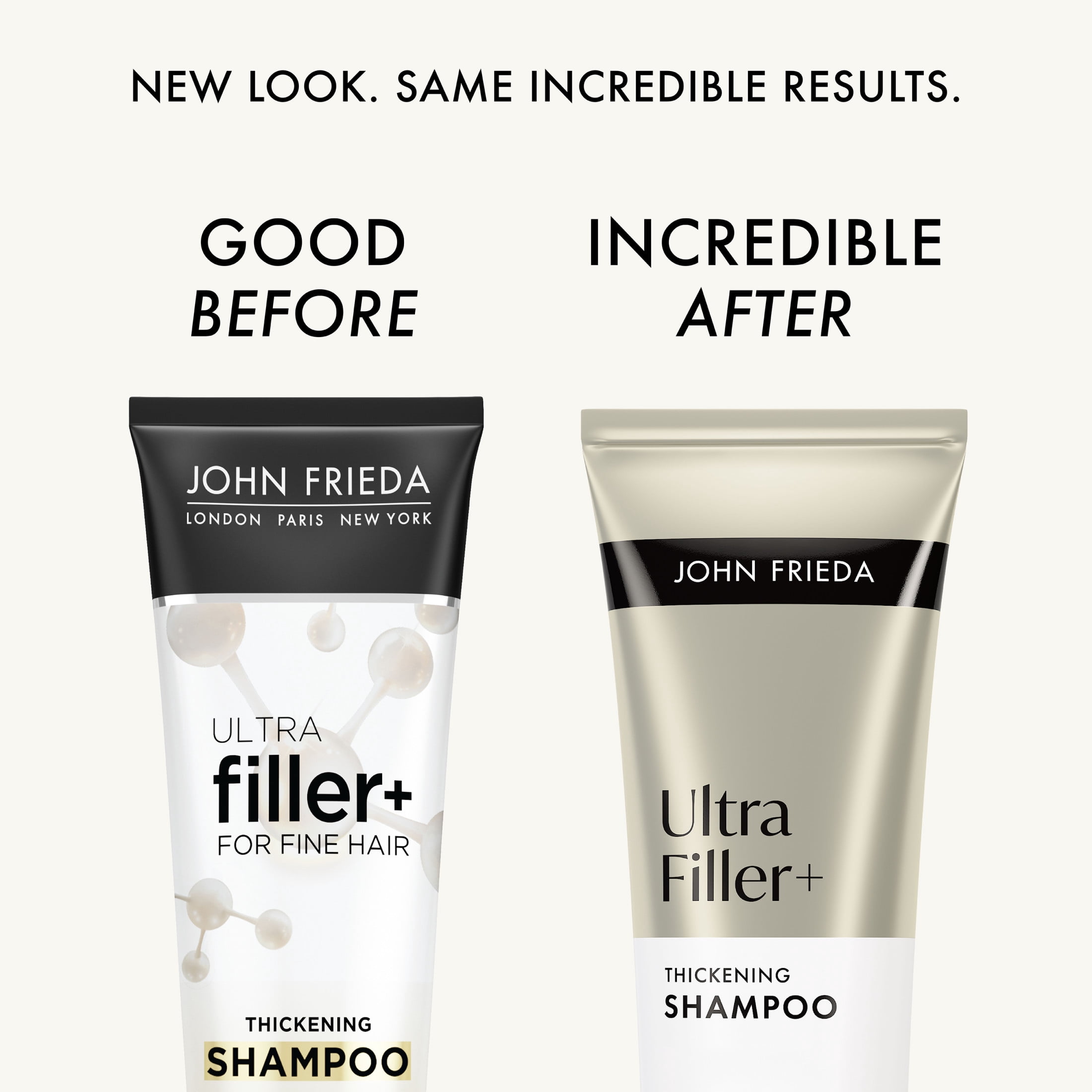 (5 pack) John Frieda ULTRAfiller+ Thickening Shampoo, Hair Thickening Shampoo for Fine Hair, 10 fl oz