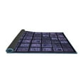 thumbnail image 2 of Ahgly Company Indoor Square Abstract Blue Modern Area Rugs, 5' Square, 2 of 4