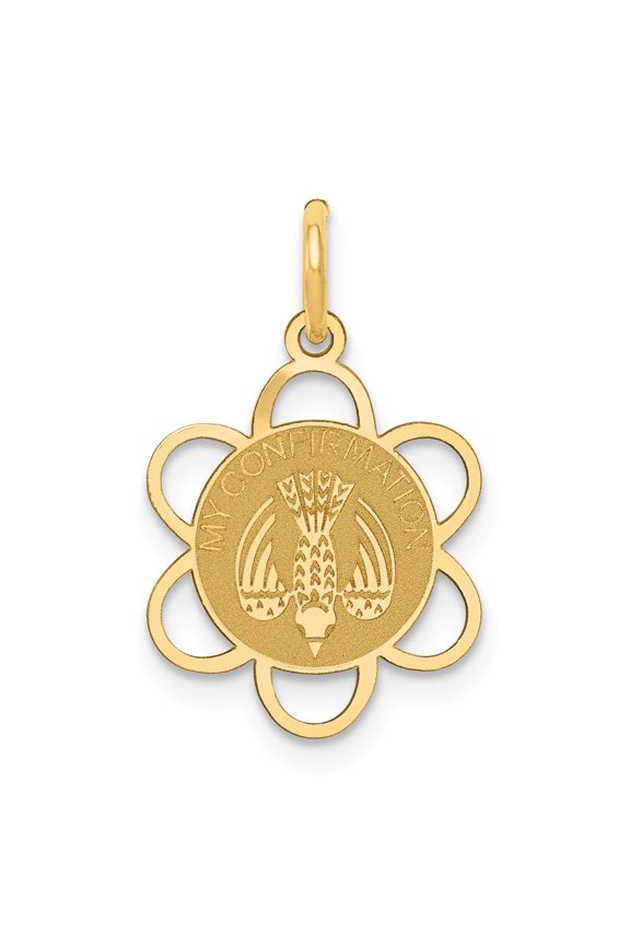 14k My Confirmation Charm in 14k Yellow Gold