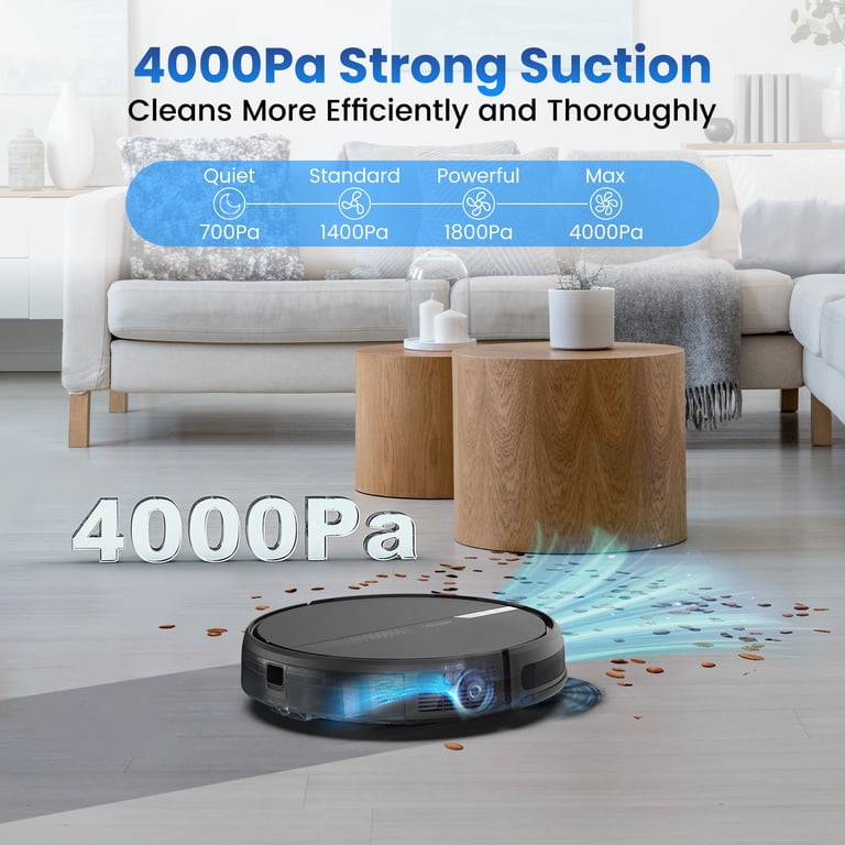 AIRROBO G60 3-in-1 Robot Vacuum and Mop Combo, 3000Pa Suction