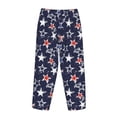 thumbnail image 5 of Balery Watercolor Stars print Women's Pajama Pants,Ultra Lightweight Pjs,Lounge Pant-X-Large, 5 of 9