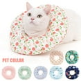 Zksm Pet Cervical Collar Prevent Bite, AntiLick, UltraLight, Cat Surgery Wound Healing