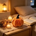 thumbnail image 4 of Qocolcyl Fabric Artificial Pumpkins, Cloth Fake Pumpkins for Halloween Thanksgiving Decor, Soft Cloth Pumpkins , Fall Decorations, Indoor Covered Outdoor Home Table Mantel Cabinet Party Decor, 4 of 7