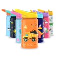 thumbnail image 1 of BOZ Kids Insulated Water Bottle with Straw Lid, Stainless Steel Vacuum Double Wall Water Cup, 14 oz, 1 of 8