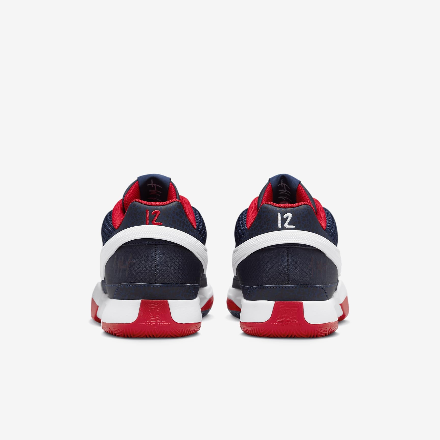 Nike Ja 1 Basketball Shoes (FQ4796-403, Midnight Navy/University Red/White) Size