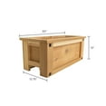 thumbnail image 4 of Panacea Products Cedar Over-The-Rail Planter, 30 in, 4 of 6