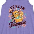 thumbnail image 2 of SpongeBob SquarePants - Feelin Fineapple - Toddler & Youth Girls A-line Dress, 2 of 5