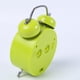 thumbnail image 5 of Mini reloj despertador analógico vintage clásico de 3 pulgadas que no hace tictac con luz de fondo, reloj de viaje con pilas, reloj despertador redondo con dos campanas para niños (verde menta 3D) Adepaton SNFLD290-1, 5 of 5