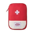 thumbnail image 1 of Mini Portable Medicine Bag Travel First Aid Kit Med Storage Bag Bag icine, 1 of 8